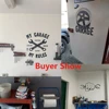 Personalized My garage Wall Sticker Creative Decal garage stickers For Car Repair Room Wall Decor muursticker ► Photo 2/6