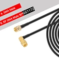 SMA M to RP SMA M90