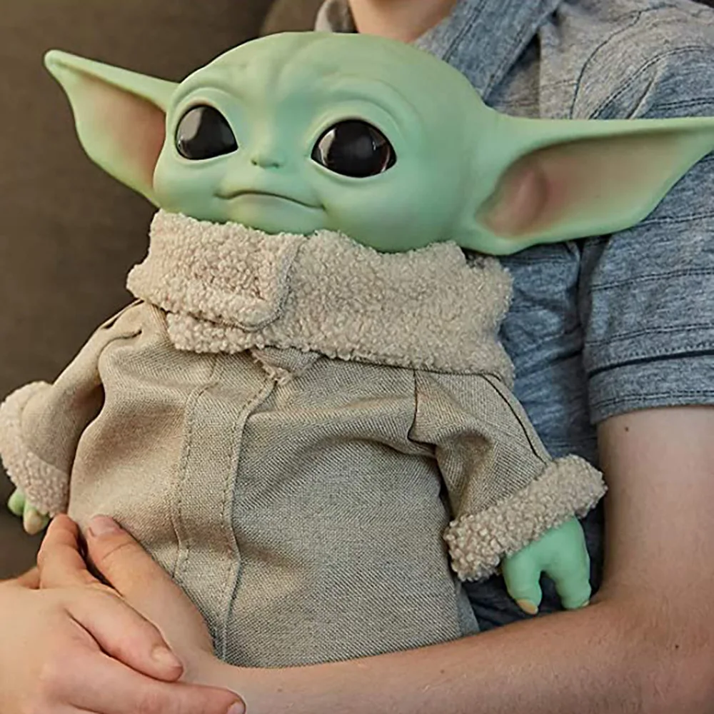 Новинка игрушечные фигурки героев Ара Йоды 28 см игрушки Kawaii Aby Yoda Master плюшевые