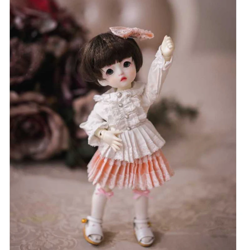 Кукольная одежда BJD одежда костюм рубашка+ юбка+ носки 3 шт. Куклы Аксессуары для 1/6 1/4 1/3 куклы одежда
