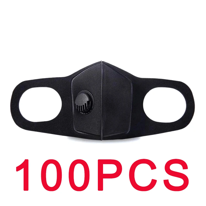 

PM2.5 Multi Layer Filter Anti pollution Mouth Mask Anti dust Haze Cotton Activated carbon Mask Proof Face Masks Filter
