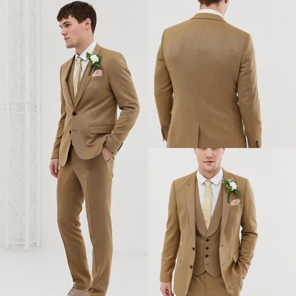 khaki-groom-wedding-tuxedos-two-button-slim_副本