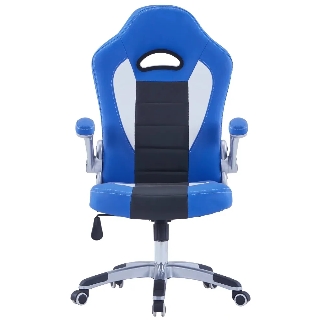 

vidaXL Ergonomic Design Leatherette Gaming Chair Furniture 360 Degree Swivel Computer Chair Adjustable Armrests Office Chair