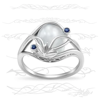 

Huitan Delicate Women Ring with Artificial Opals Wedding Anniversary Gift for Wife/Mother Fashion Female Jewelry Drop Shipping