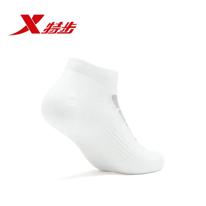 881339549018 Xtep men's socks 3-pairs/Lot short socks new breathable comfortable summer short tube sports socks running