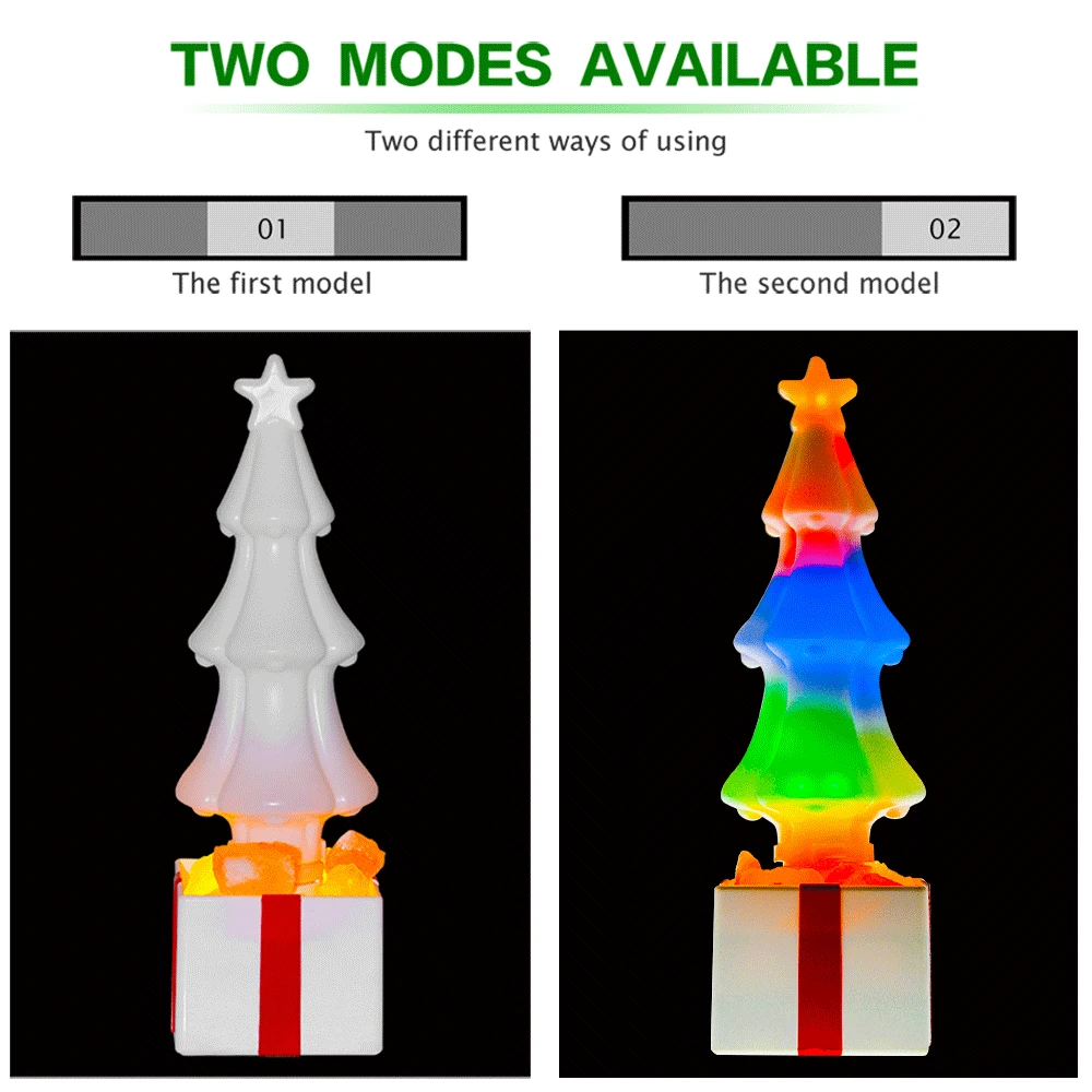 RGB Fire Light USB Night Lamp Battery Colorful Light Flickering Flame LED Lamp LED Veilleuse 3D Christmas Decorations For Home