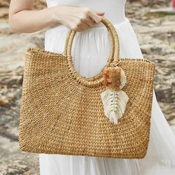 

Handmade Personalized Bag Charm Keychain Colorful Key Rings Tassel Decorations for Handbags H66