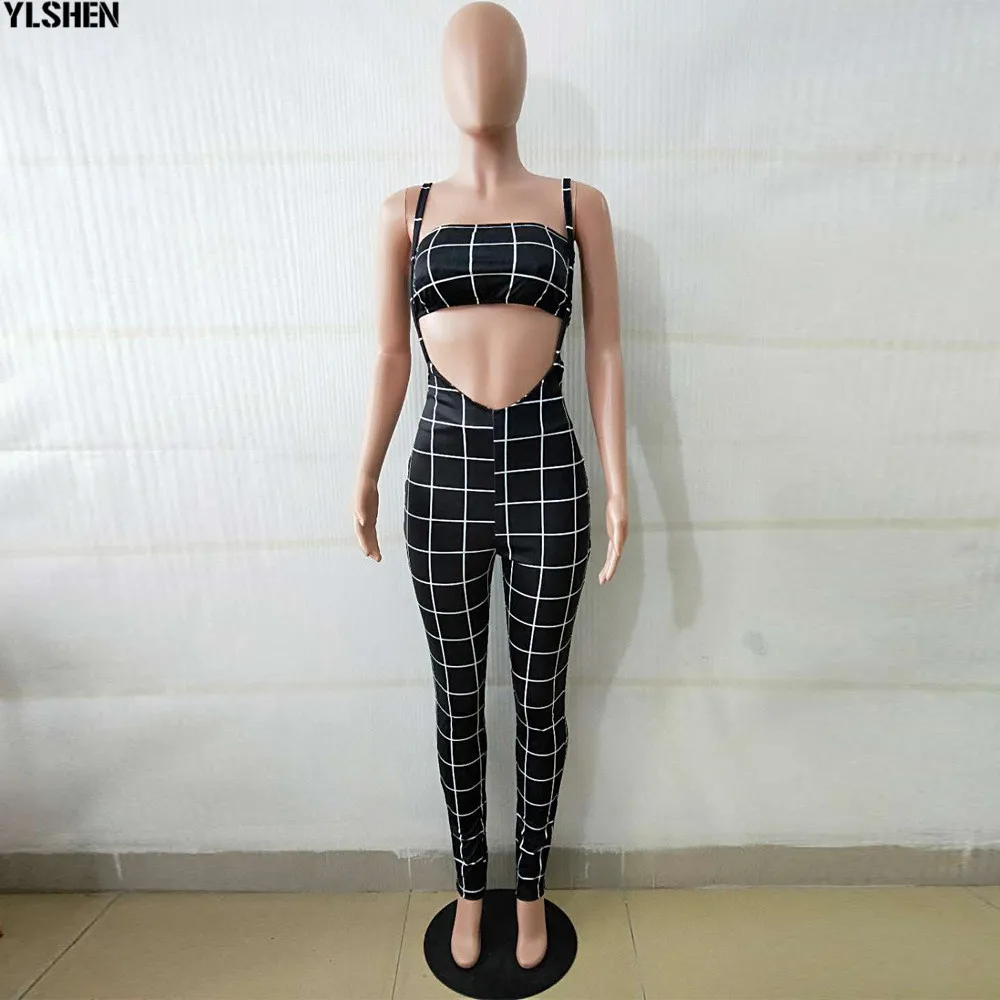 Plus Size 2 Two Piece Set Bodycon Jumpsuit for Women Sexy Matching Sets Bodysuit Tops + Pants Suit Woman Outfits Two Way to Wear 26