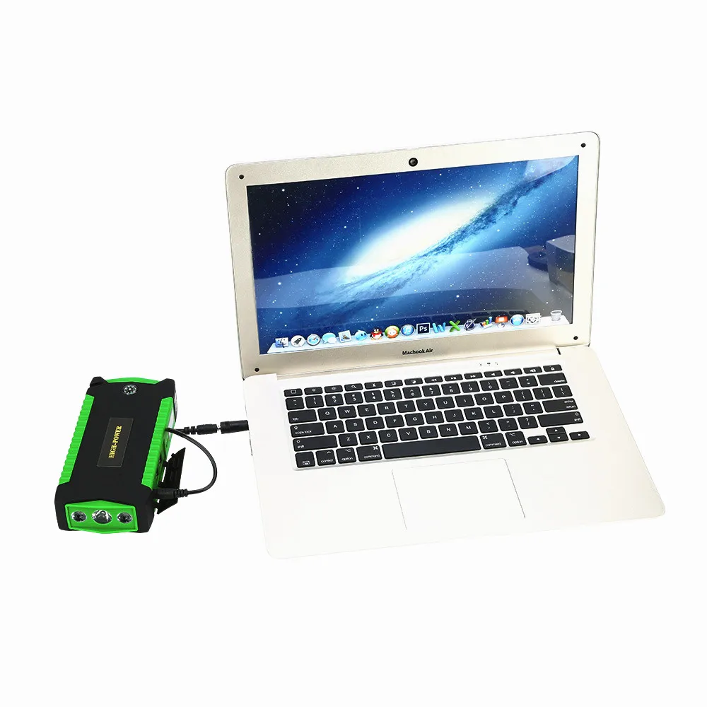 Cheap New GKFLY Car Jump Starter Power Bank 16000mAh 12V Portable Starting Device 600A Car Charger For Car Battery Booster Buster LED