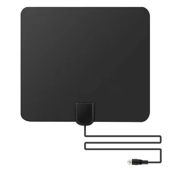 

50 Miles Range HD Digital Antenna Flat HD TV Amplified Digital Indoor TV Antenna 25DBi High Gain HDTV For DVB-T HDTV Box