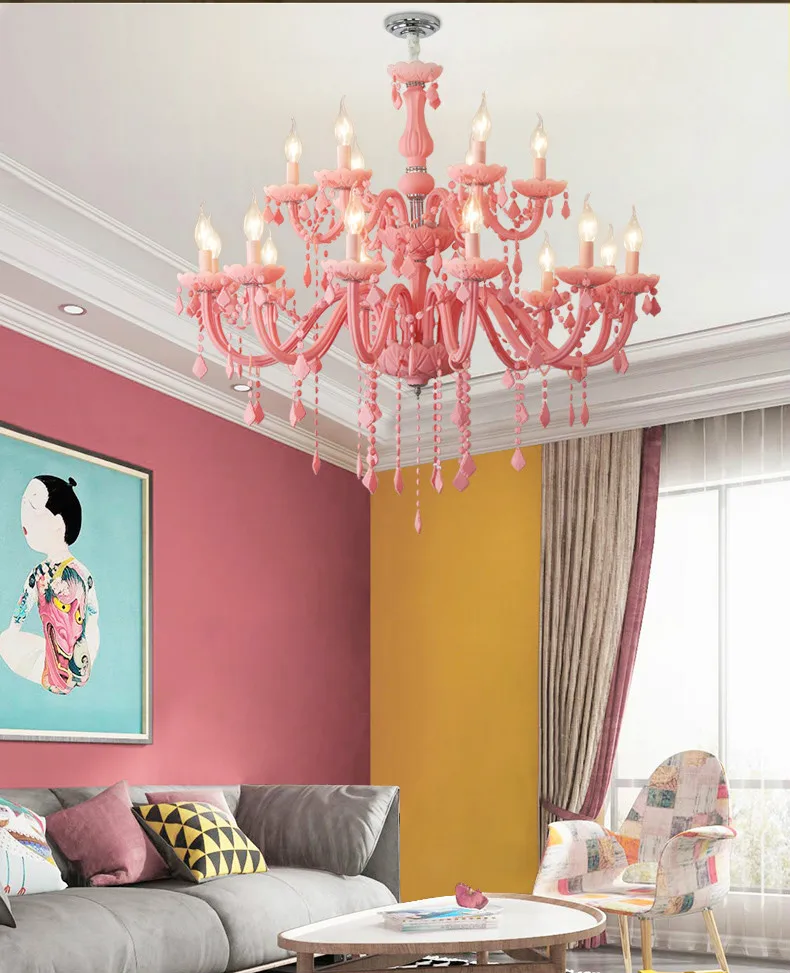 Modern chandelier lighting Kids room Chandeliers For Indoor Living room Bedroom Kitchen Children Nursery decor