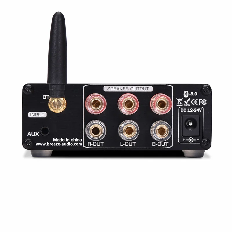 HIFI TPA3116 50 Вт+ 50 Вт+ 100 Вт 2,1 канальный стерео аудио сабвуфер Amplfiier Bluetooth 5,0 усилитель басов TF USB FM Автомобильный домашний кинотеатр