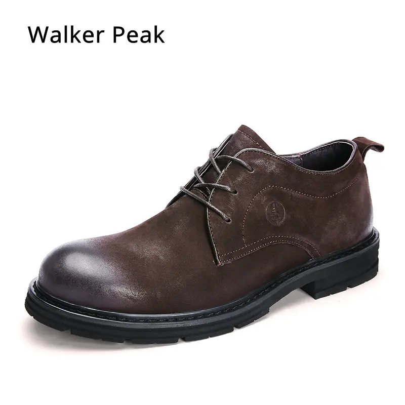 Size 36-52 mannen 100% Koe Echt Lederen Casual schoenen Business Mannen Kleding Schoenen Herfst Waterdicht Lace- up man Designer Sneakers Size 36-52 mannen 100% Koe Echt Lederen Casual schoenen Business Mannen Kleding Schoenen Herfst Waterdicht Lace- up man Designer Sneakers