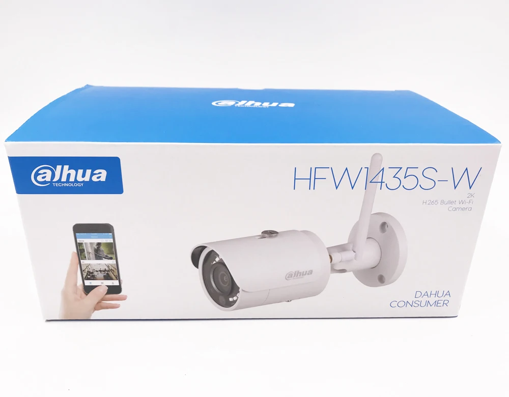 Dahua English version 4MP Ip Camera Wifi Camera H.264 H.265 2.8mm 3.6mm Optional IR 30 meters Wirel