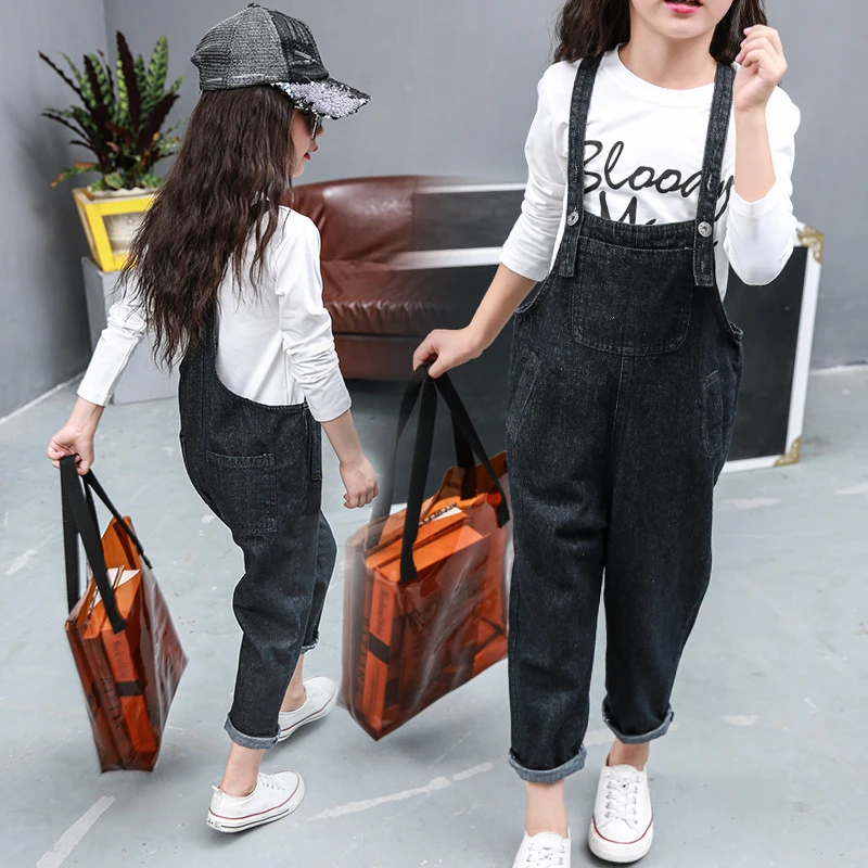 children's denim jumpsuit