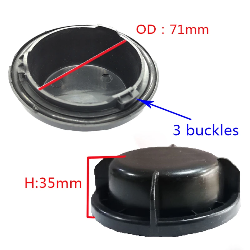 For Skoda Octavia Headlight Dust Cover Headlamp Bulb Service Cap Led