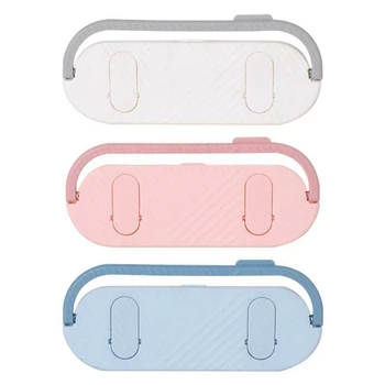 

Bathroom Bath Ball Slippers Rack,Multifunctional Free Punch Wall Hanging Rack Towel Rag Drain Holder