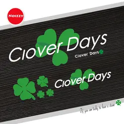 Noizzy Green Clover Days виниловая Автомобильная наклейка, авто наклейка, чашка Ipad Reflectiv, дверь, окно, ноутбук, телефон, бампер, аксессуары для