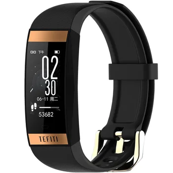 

intelligent color bracelet heart rate blood pressure monitoring multi-function movement waterproof women bracelet