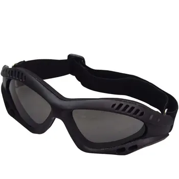 

Motorcycle Goggles Cycling Glasses Elastic CS Tactical Safety Goggles Windproof Anti-Dust Outdoor Sports Goggles