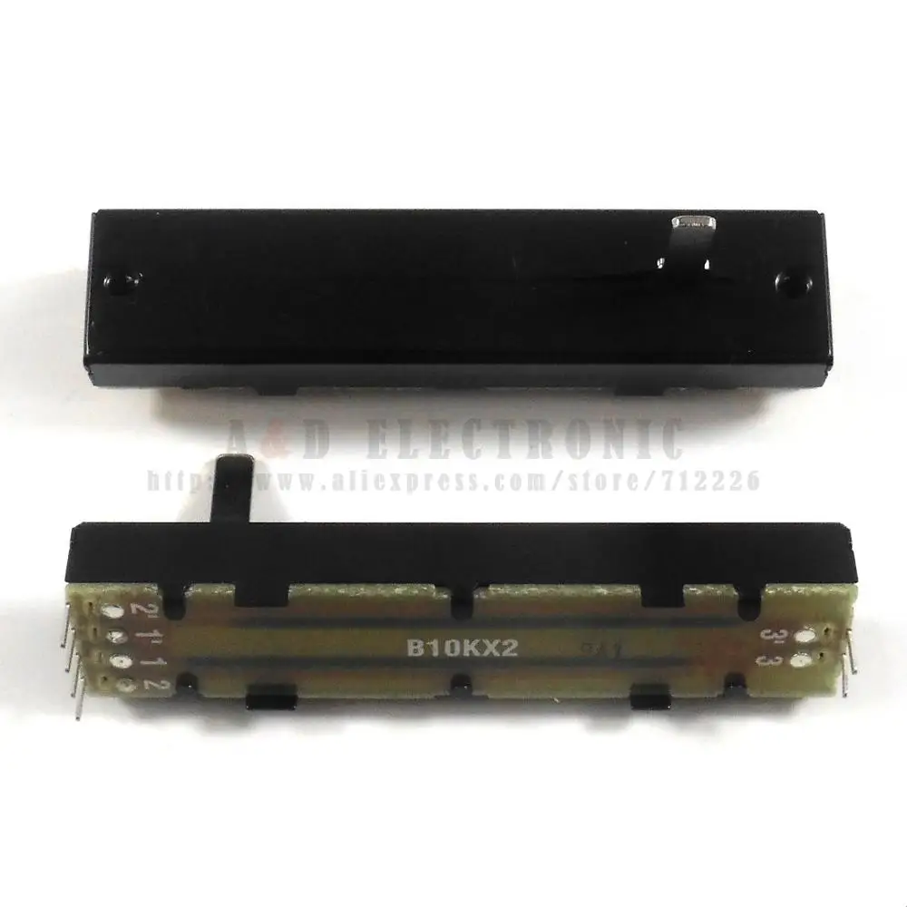 2pcs B10KX2 Fader for Numark CROSSFADER VRS10304518 | Электроника