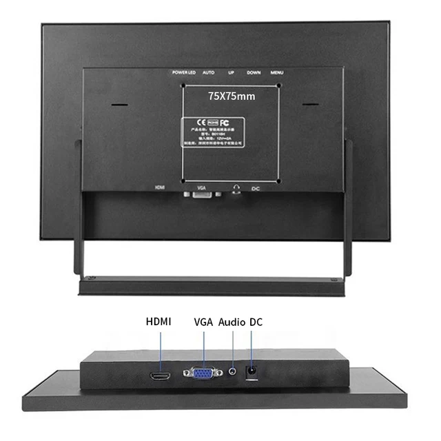 Monitor Industrial portátil para cámara, Monitor de 13,3/15,6, 1080P, HDMI, HD, IPS, LCD, 10,1/11,6 3