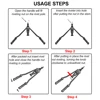ALLSOME BT-605 Riveter Gun tool Hand Insert Rivet Nut Tool Manual Mandrels M3 M4 M5 M6 M8 M10 M12 HT2597 5