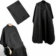 Black Hairdressing Cape Professional Hair-Cut Salon Barber Cloth Wrap Protect Gown Apron Waterproof Cutting Gown Hair Cloth Wrap