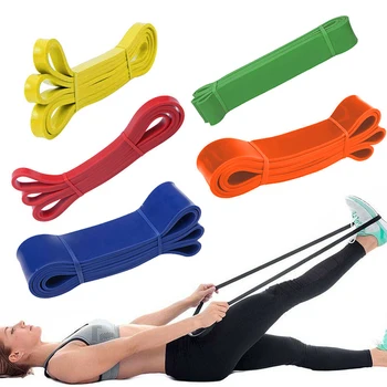 

Heavy Duty Resistance Bands Loop Power Gym Fitness Exercise Yoga Workout Pilates Workout Stretching Resistance Training Bands