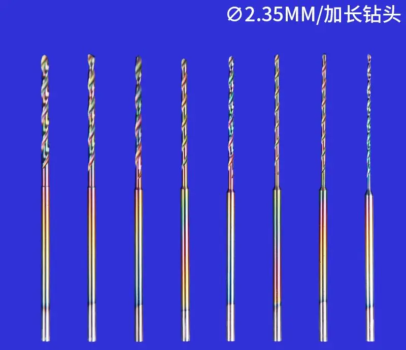 35 мм отверстие глубиной HSS пистолет Бурильные долото 0.8-2.2 мм 2.35 мм хвостовиком 75 мм Длина закалки твист Бурильные долото S янтарь пчелиный