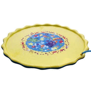 

Splash Pad Toys, Sprinkler For Kids, 3-In-1 Sprinkler For Kids, Splash Pad, and Wading Pool For Learning