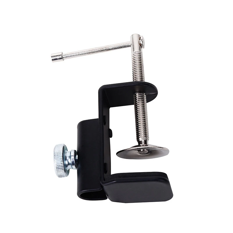 

NEW-Cantilever Bracket Clamp Holder Metal Desk Lamp Clip Fittings Base Hose with Diameter and Non-Slip Mat for Mic Stand Fishing