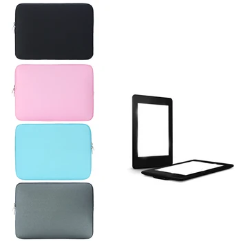 

Organizers Laptop Sleeve Desk Computer Dust Notebook Tablet Portable Soft Zipper Bags Durable Solid Casual Packages
