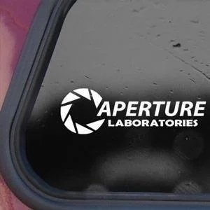 

APERTURE SCIENCE LABORATORIES Decal Sticker Die-cut Decal Sticker