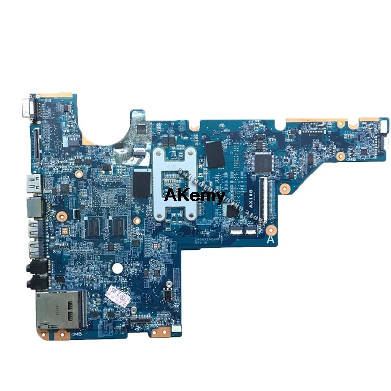 Материнская плата для ноутбука hp Pavilion CQ42 CQ62 G42 G62 595184-001 полностью протестированная DDR3 HM55 PM GPU/512 M Бесплатный процессор