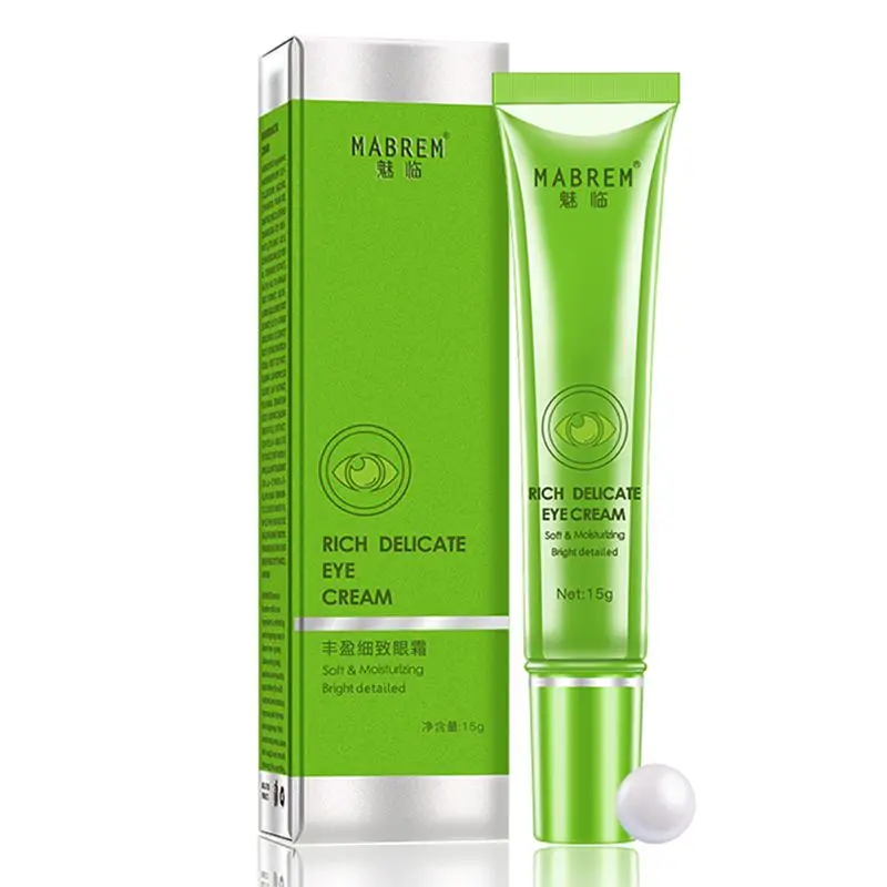 

MABREM Rich And Delicate Eye Cream Anti-Wrinkle Anti-aging Peptide Collagen Repair Remover Dark Circles Fat Granule Moisturizing