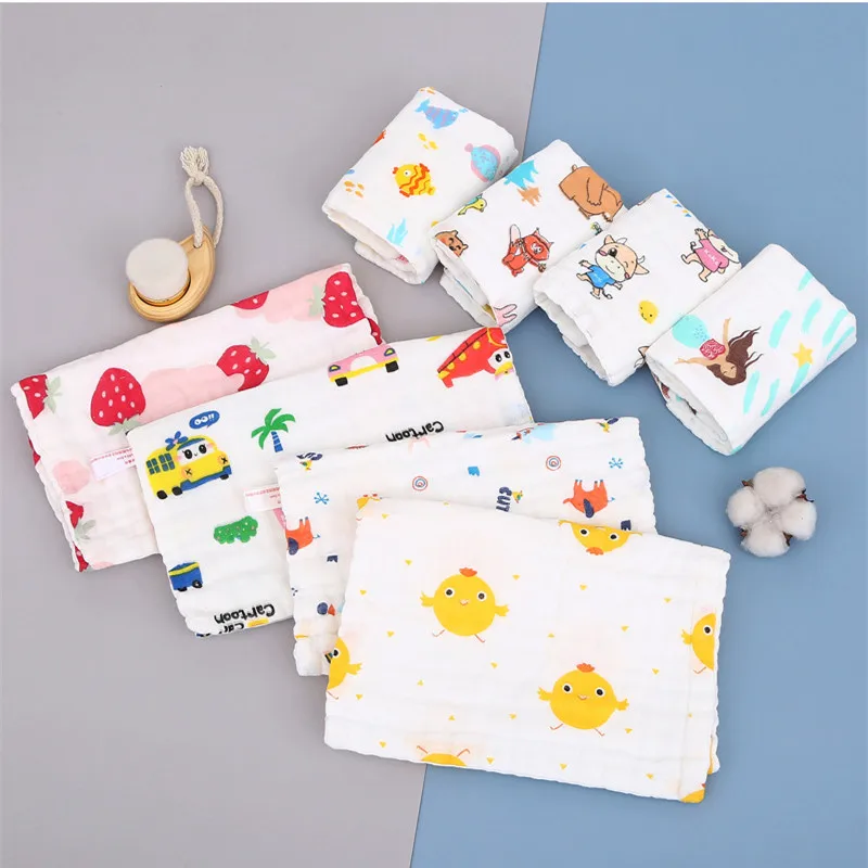 Lot 8 Débarbouillettes Bébé 30x30cm - Coton Doux, Pour Le Bain Et Le Change - 2