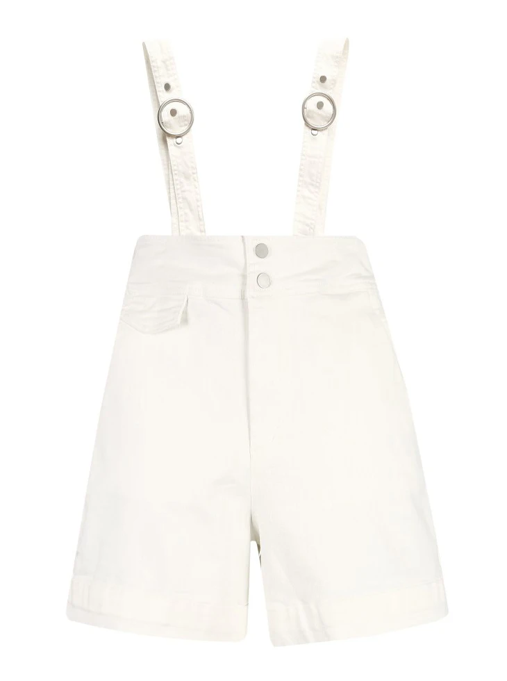 Vero Moda женские джинсовые шорты со съемными лямками | 319243501