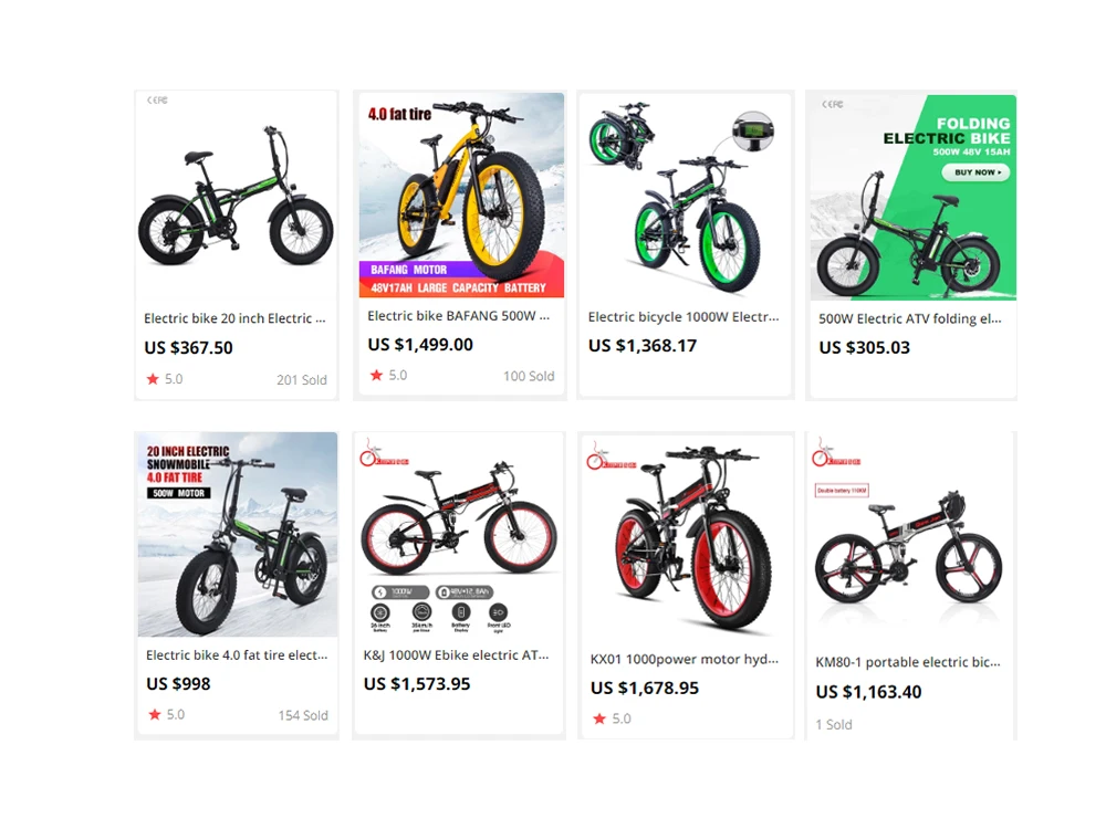 Flash Deal 26 inche Electric bike  ebike 48V1000W Fat Tire bike Mountain snow ebike  Folding electric bicycle electric mountain bike e-bike 29