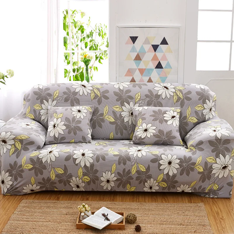 Эластичный чехол для дивана для гостиной, защитная крышка для дивана - Цвет: G