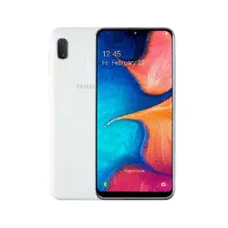 Смартфон Samsung Galaxy A20e, 2 + 32 ГБ, две Sim-карты, белый