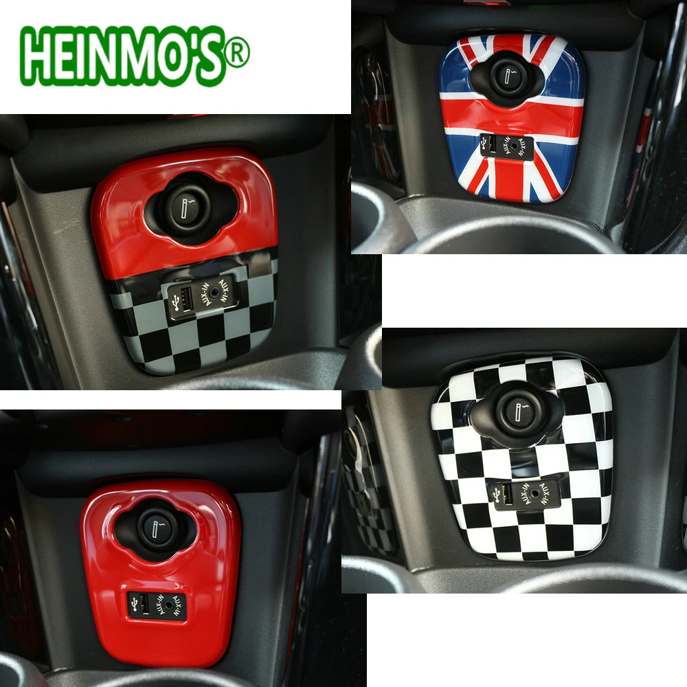 Аксессуары для Mini Cooper F56 F55 наклейка на панель автомобильного прикуривателя