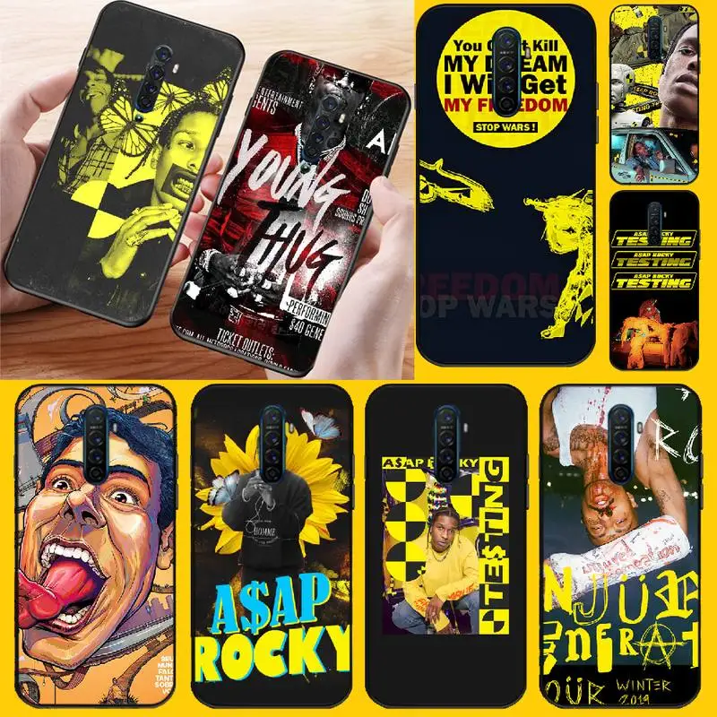 PENGHUWAN Rocky testing rap хип-хоп Новое поступление черный цвет для OPPO Reno2 Z R15 pro R17 R11 R9S Plus R9 |