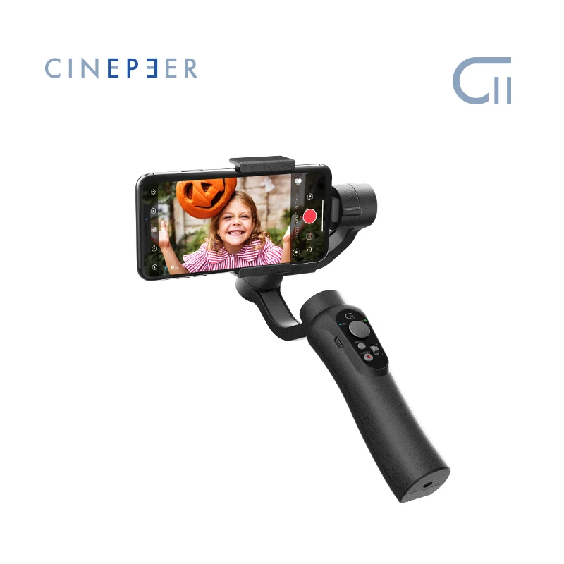 ZHIYUN официальный CINEPEER C11 3 осевой подзарядки смартфонов разных цветов с шарнирным