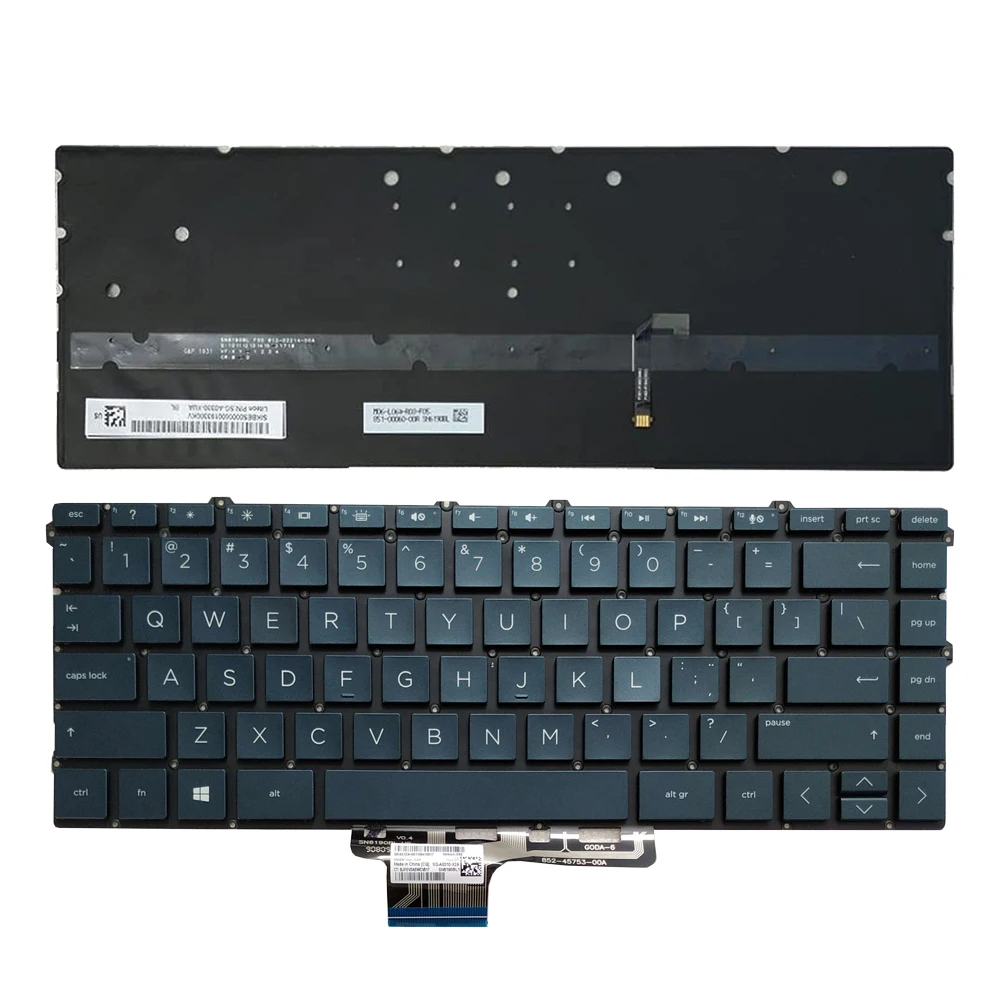 Nieuwe Us Laptop Keyboard Voor Hp Spectre X360 13 AW 13 AW0003DX 13 AW0008CA 13 AW0013DX 13 AW0020NR 13 Backlit|Vervangende toetsenborden| - AliExpress