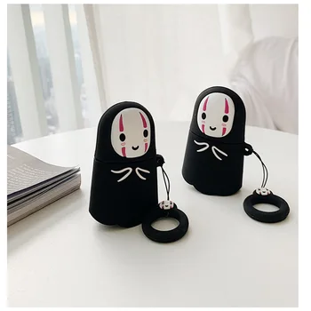 

Teyomi 3D Cartoon Cute No-Face man Case For Airpods 1/2 Case Shockproof Protective Silicone Case Cover For Airpods Pro Case