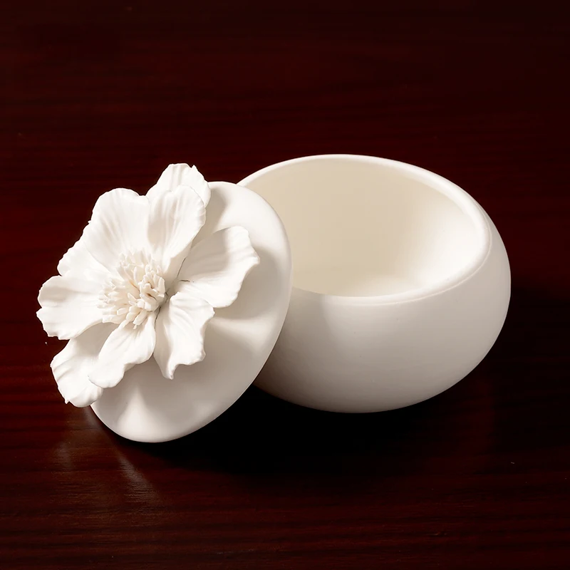 New Fashion Modern Ceramic Jewelry Storage Boxes Bedroom Room Soft Home