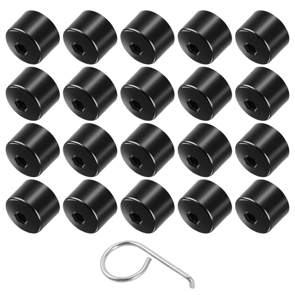 17mm 자동차 휠 커버 허브 너트 볼트 커버 캡 좌석 Altea Toledo MK1 MK2 Ibiza Cupra Leon Cupra for Skoda Fabia Rapid