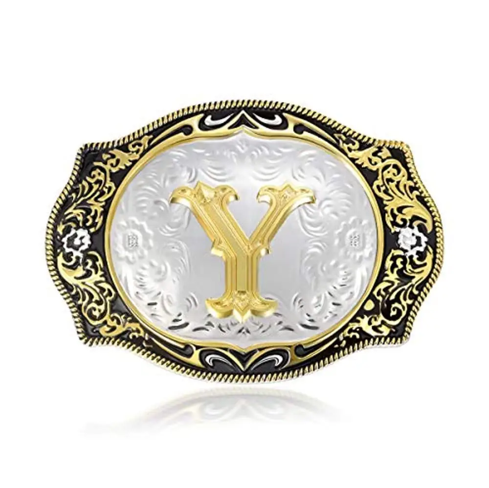 Western-Belt-Buckle-Initial-Letters-ABCDMRJ-to-Z-Cowboy-Rodeo-Small-Gold-Belt-Buckles-for-Men(14)