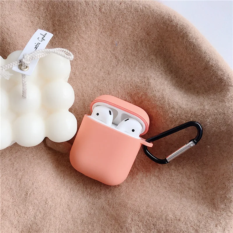 Мягкий силиконовый чехол для Airpods, противоударный чехол для Apple AirPods 1, 2, беспроводной чехол для наушников, защитный чехол для Air Pods